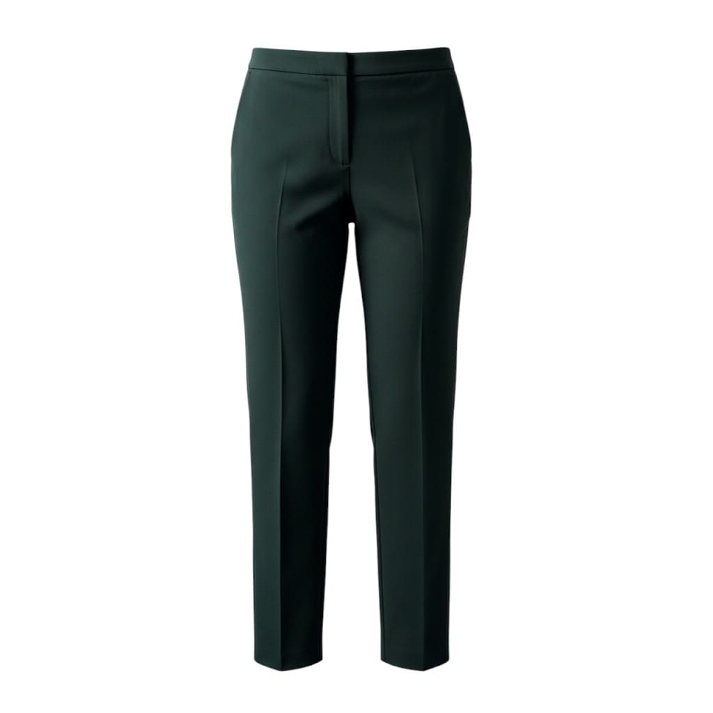 PANTALONS PROPRES TAILLE HAUTE VERT FORÊT NEUF HILARY RADLEY LARGE