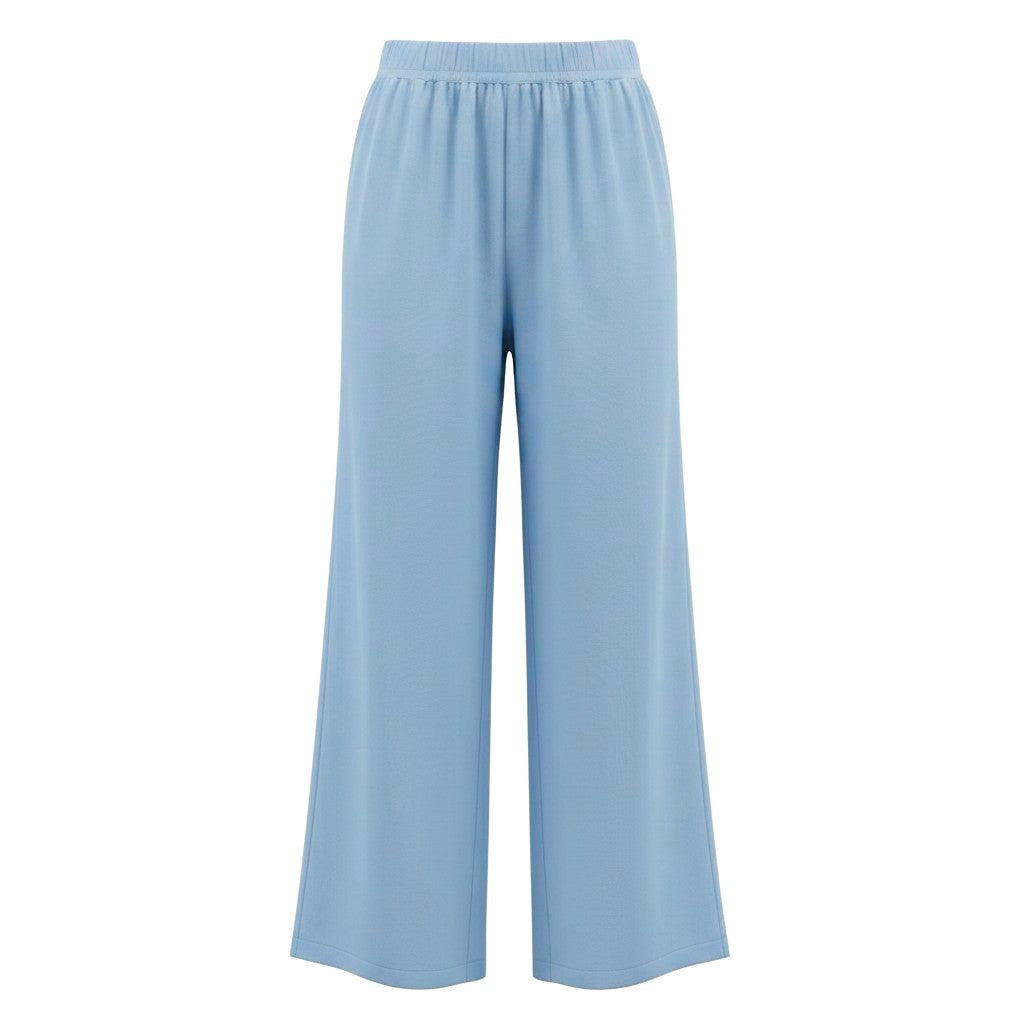 PANTALONS TAILLE HAUTE BLEU MEDIUM