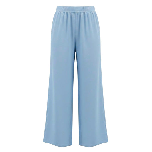 PANTALONS TAILLE HAUTE BLEU MEDIUM