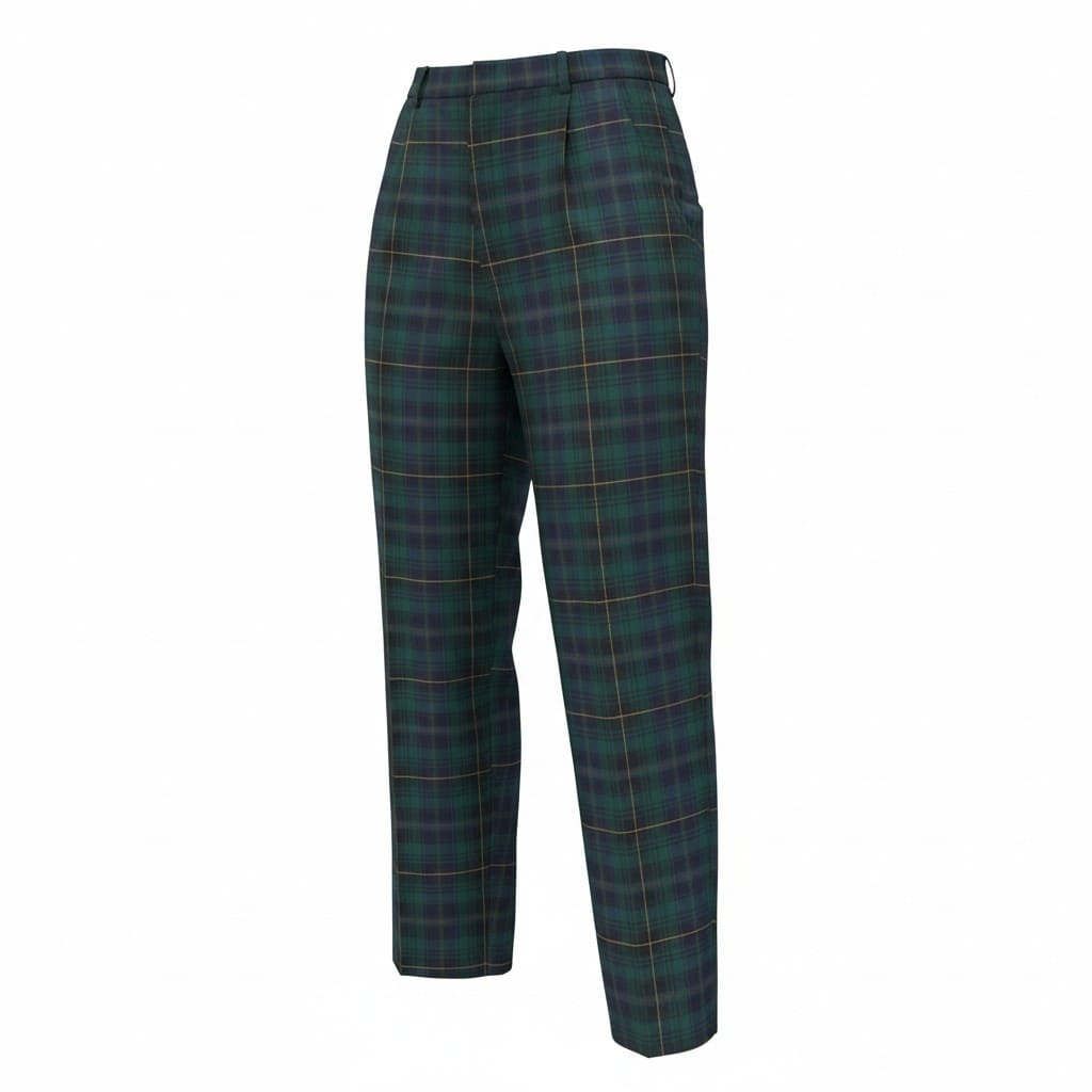 PANTALONS TAILLE HAUTE CARRAUTÉ VERT FORÊT LE CHÂTEAU MEDIUM