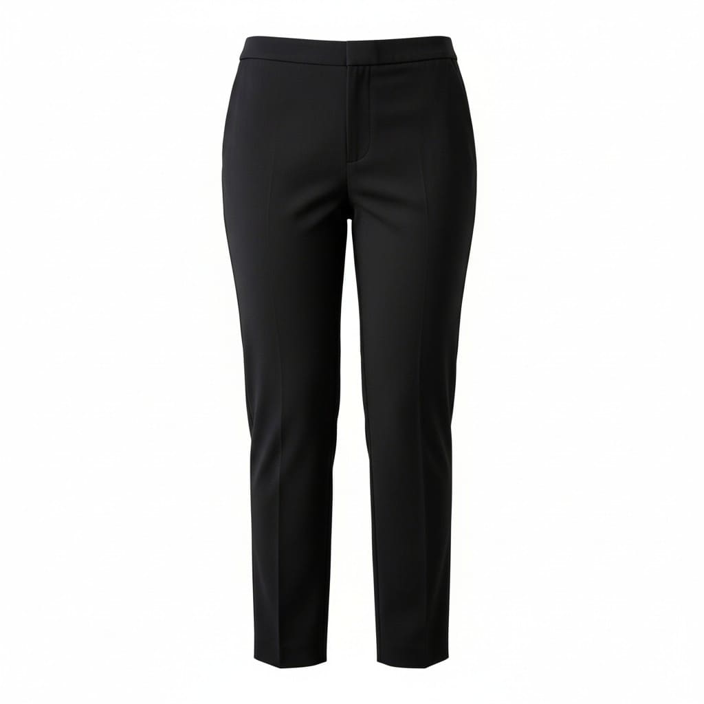 PANTALONS TAILLE HAUTE CONFORTABLE BLEU MARIN HUDSON NORTH MEDIUM