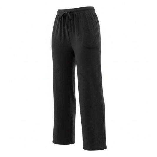 PANTALONS TAILLE HAUTE NOIR LITTLE MOON ARITZIA MEDIUM