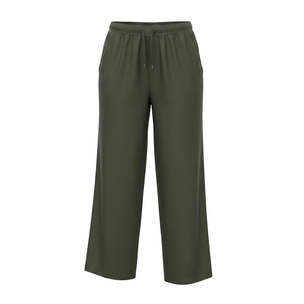 PANTALONS TAILLE HAUTE NEUF KAKI L'INTEMPORELLE LARGE