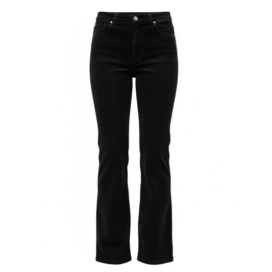 PANTALONS TAILLE HAUTE NOIR CORDUROY H&M MEDIUM