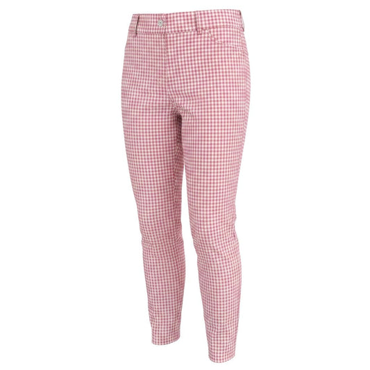 PANTALONS TAILLE HAUTE ROSE CARRAUTÉ BLANC 1X-LARGE