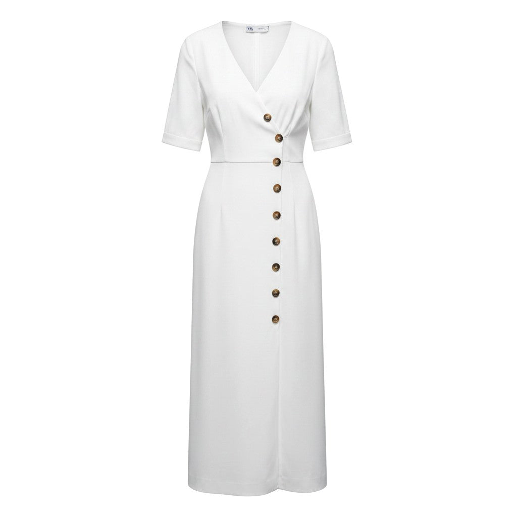 ROBE BLANCHE MI-LONGUE ZARA SMALL