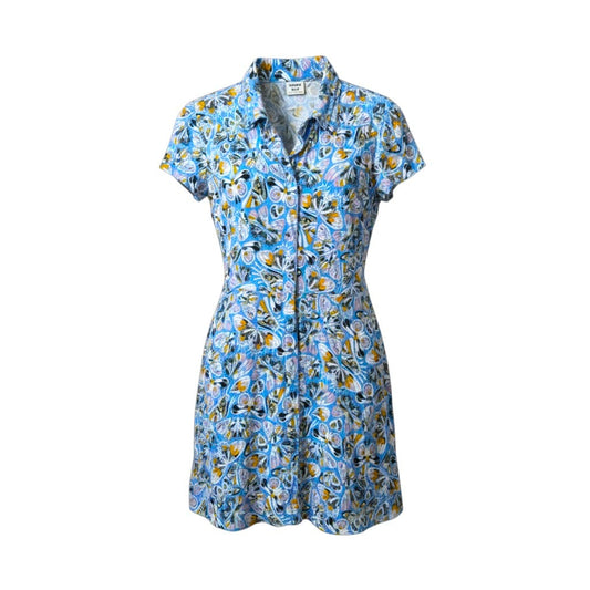 ROBE BLEU AVEC COULEURS SUNDAY BEST MEDIUM