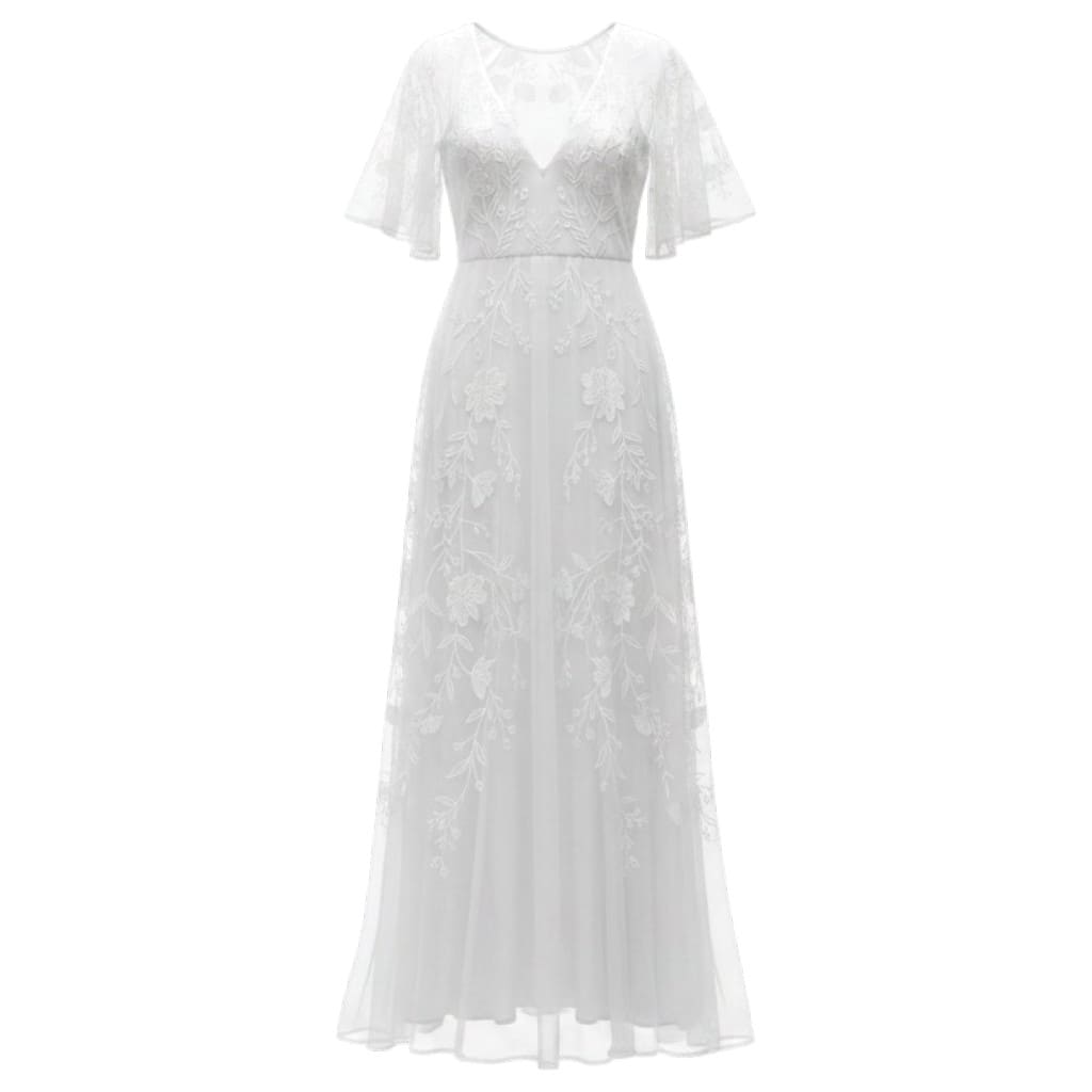 ROBE BLANCHE ASOS SMALL