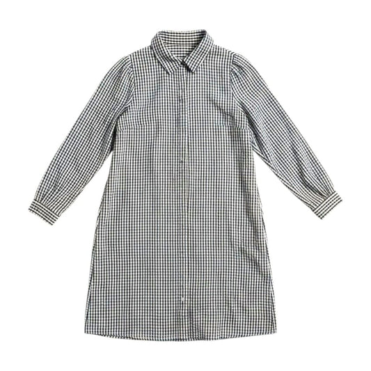 ROBE CARRAUTÉ BLEU MARIN ET BLANC MEDIUM