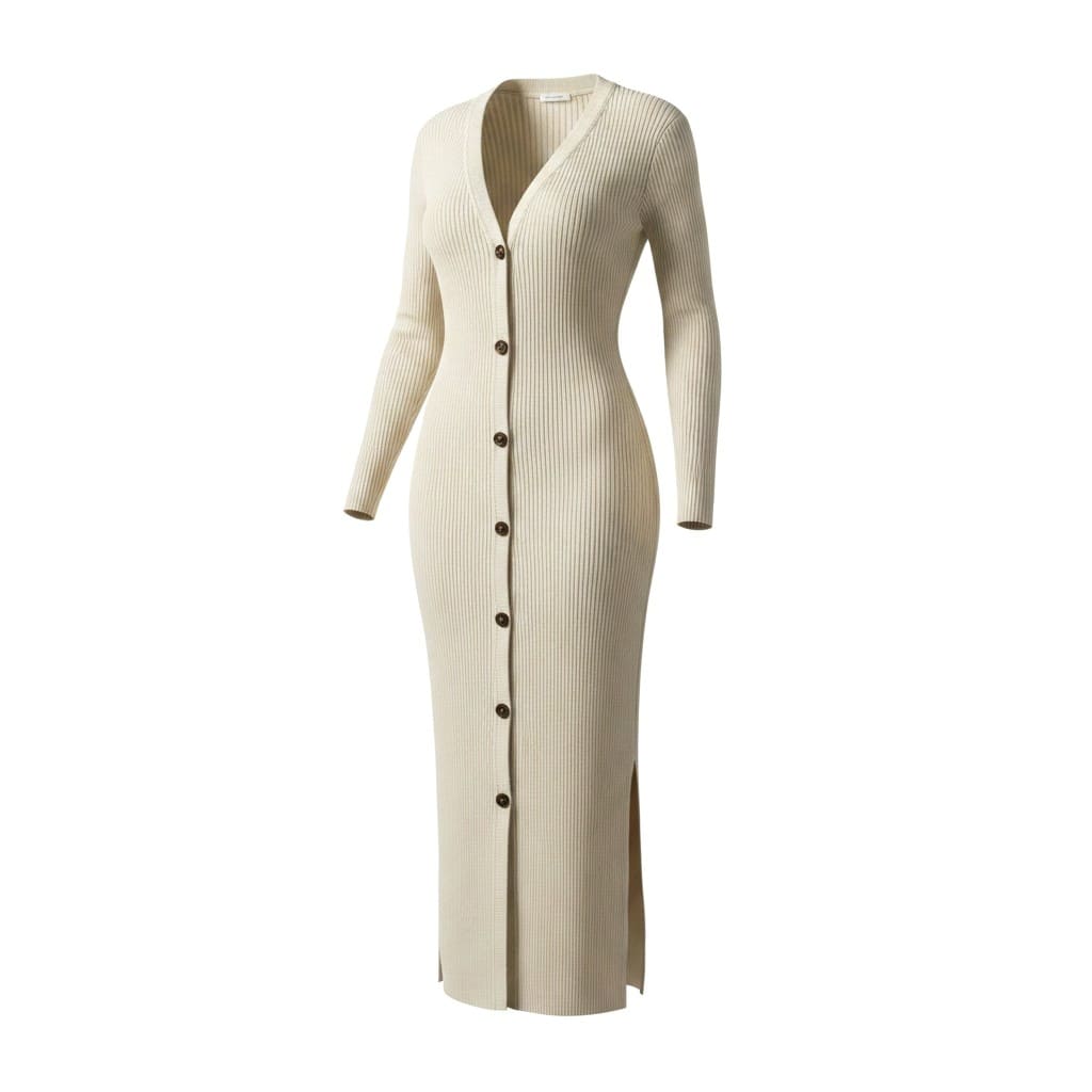 ROBE CRÈME KOTN X-SMALL