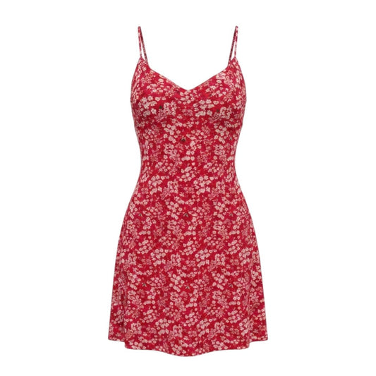 ROBE FUSCHIA AMERICAN EAGLE AVEC FLEURS SMALL