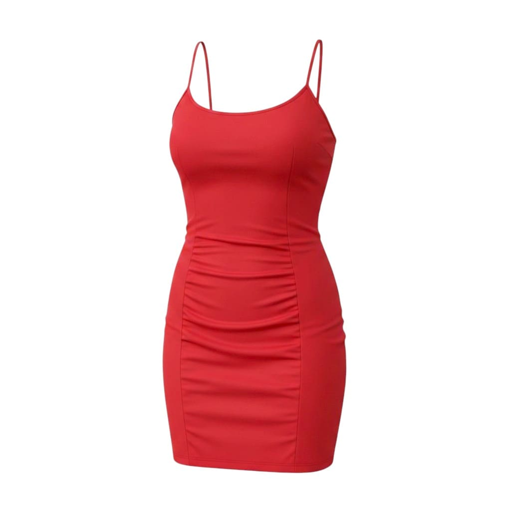 ROBE MOULANTE ROUGE MEDIUM