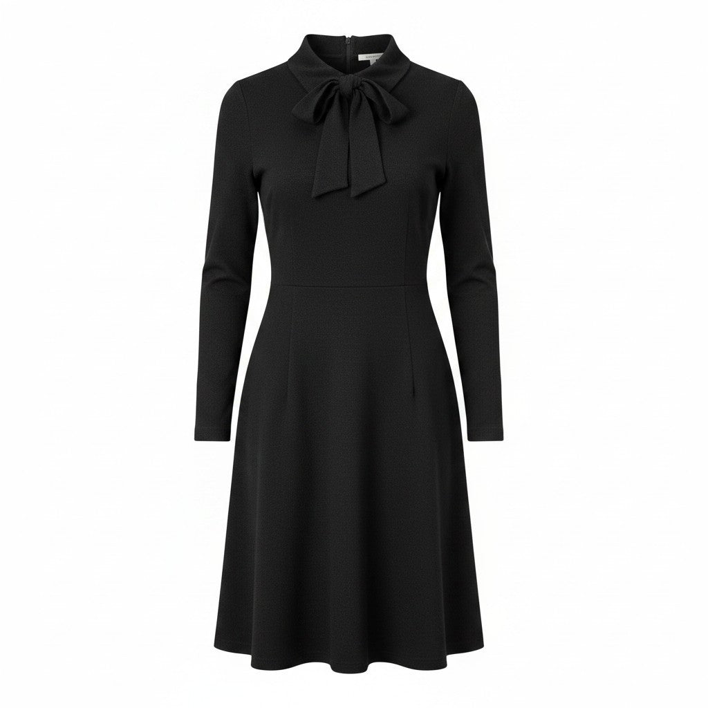 ROBE NOIR ZARA AVEC BOUCLE MEDIUM