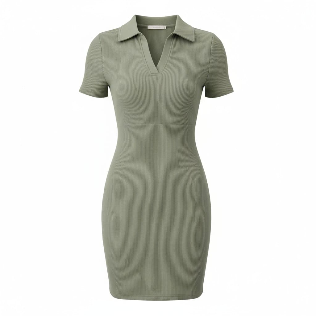 ROBE TISSU SPORTS KAKI LARGE