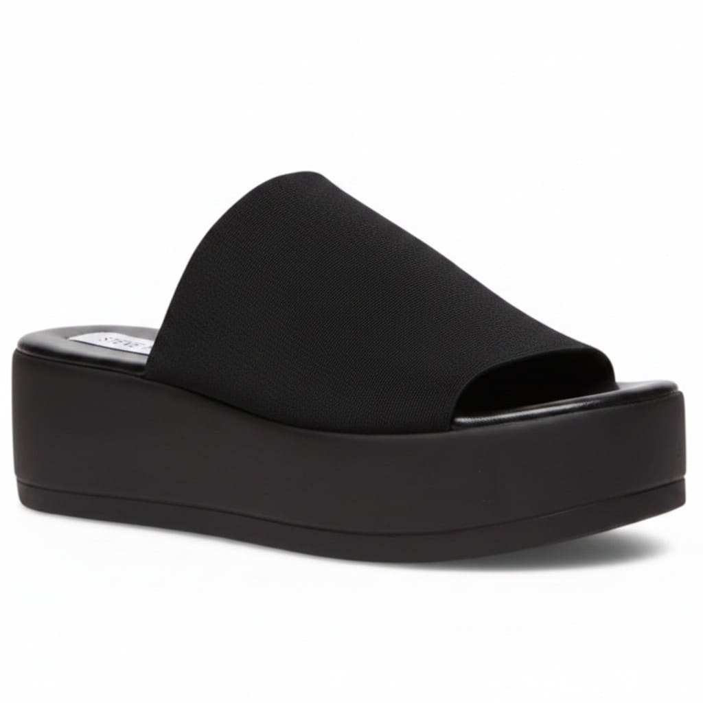 SANDALES NOIR STEVE MADDEN TAILLE 10