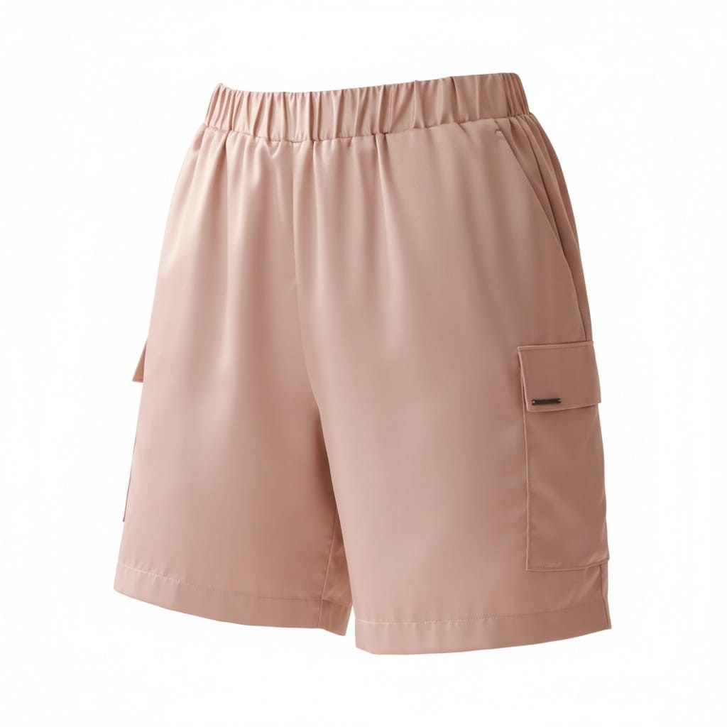 SHORTS EN SATIN BEIGE LA VIE EN ROSE SMALL