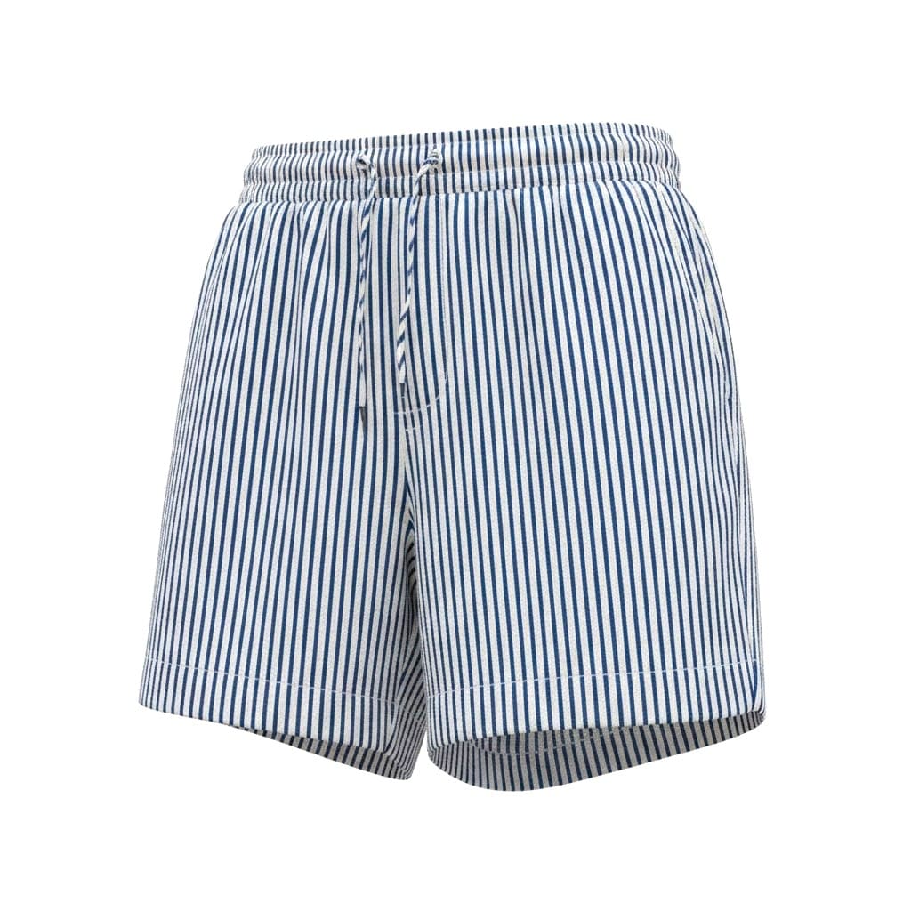 SHORTS LIGNÉ BLEU ET BLANC LARGE