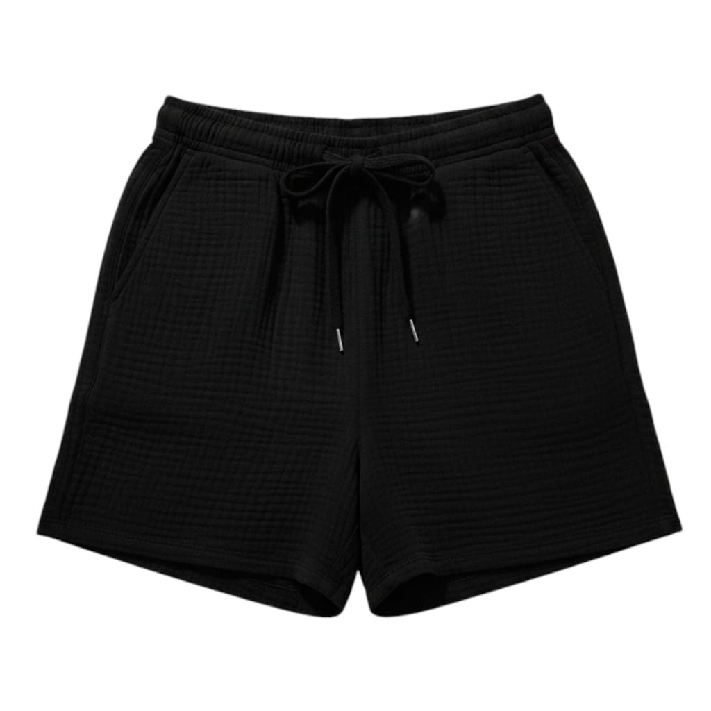 SHORTS NOIR EN COTTON HYBA REITMANS MEDIUM