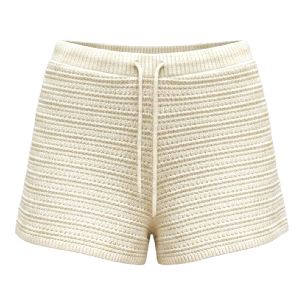 SHORTS STYLE CROHET CRÈME GAP MEDIUM