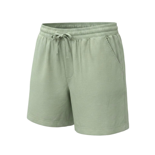 SHORTS TAILLE HAUTE EN LIN X-LARGE