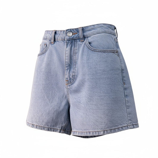 SHORTS TAILLE HAUTE EN JEANS ZARA X-SMALL