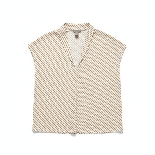 T-SHIRT SANS MANCHES LÉGER COL V H&M MEDIUM