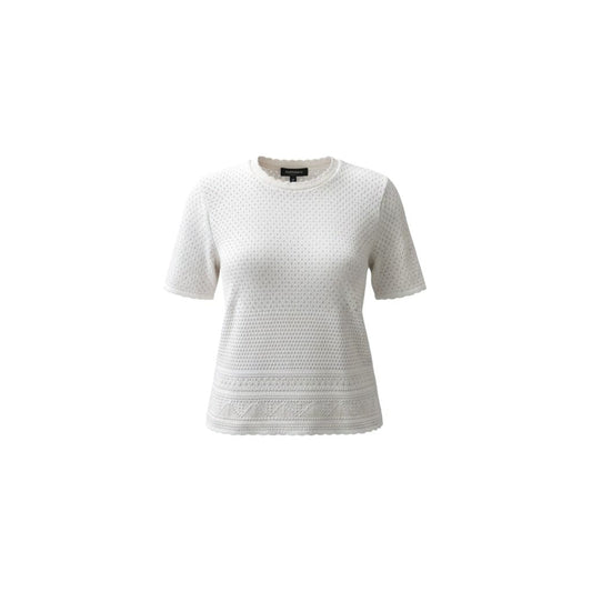 T-SHIRTS BLANC BRODÉ X-LARGE