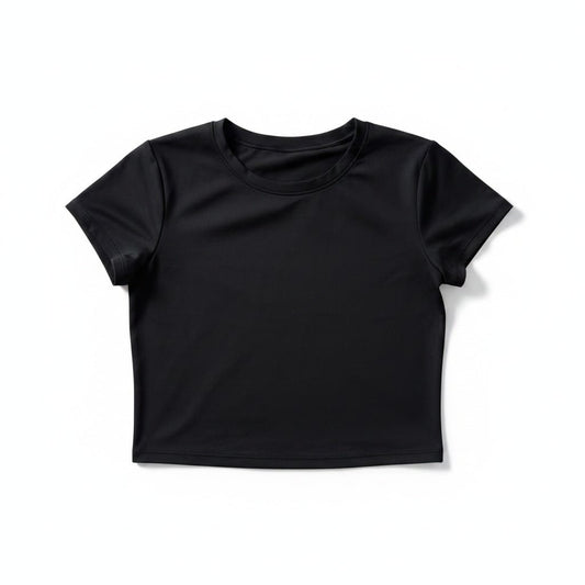 T-SHIRTS CROP DE SPORTS NOIR ARDENE X-LARGE
