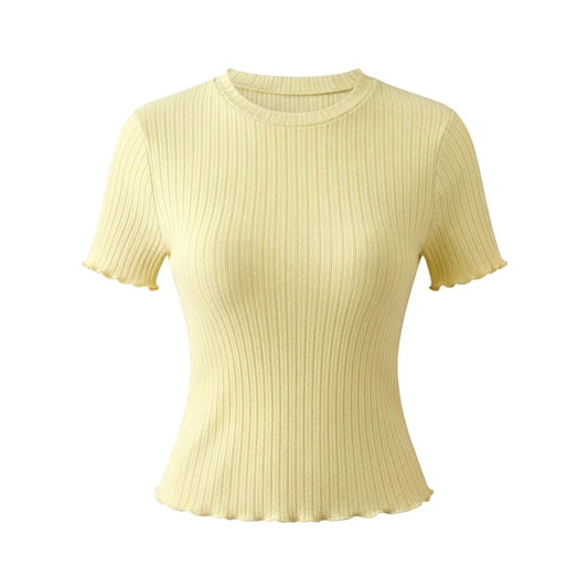 T-SHIRTS JAUNE FROUFROU MEDIUM