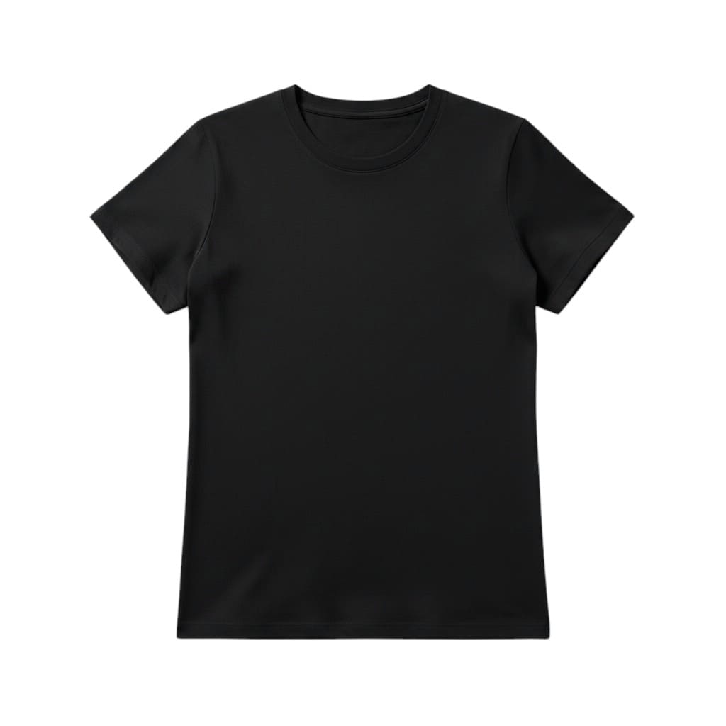 T-SHIRTS NOIR UNIQLO MEDIUM