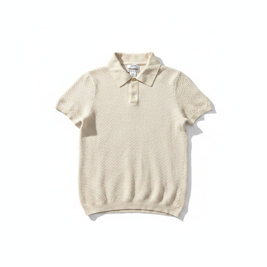 T-SHIRTS STYLE POLO NEUF CRÈME MEDIUM