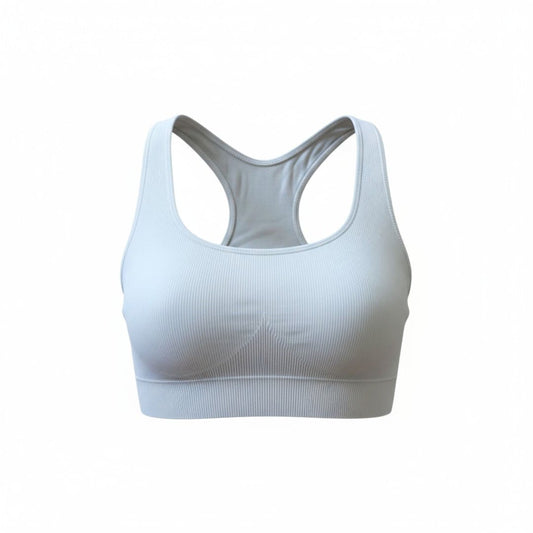 TOP DE SPORTS BLANC / GRIS SMALL