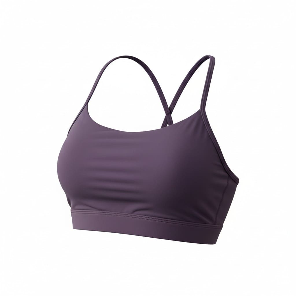 TOP DE SPORTS MAUVE DE QUALITÉ MEDIUM