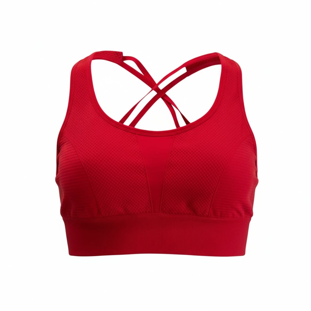 TOP DE SPORTS ROUGE DUPE GYMSHARK LARGE