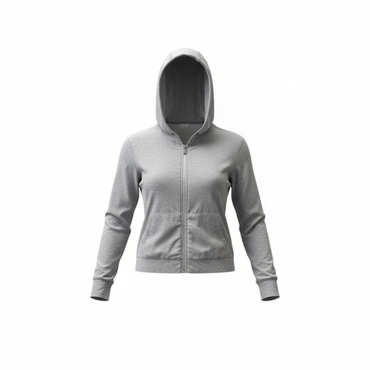 VESTE CROP DE SPORTS GRISE KYODAN MEDIUM