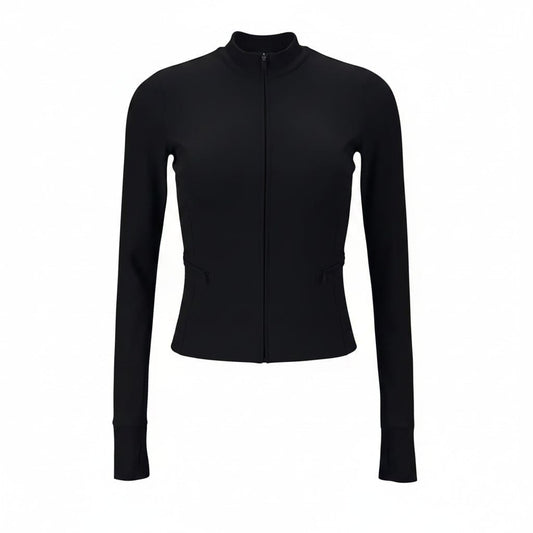 VESTE CROP NOIR GARAGE X-SMALL