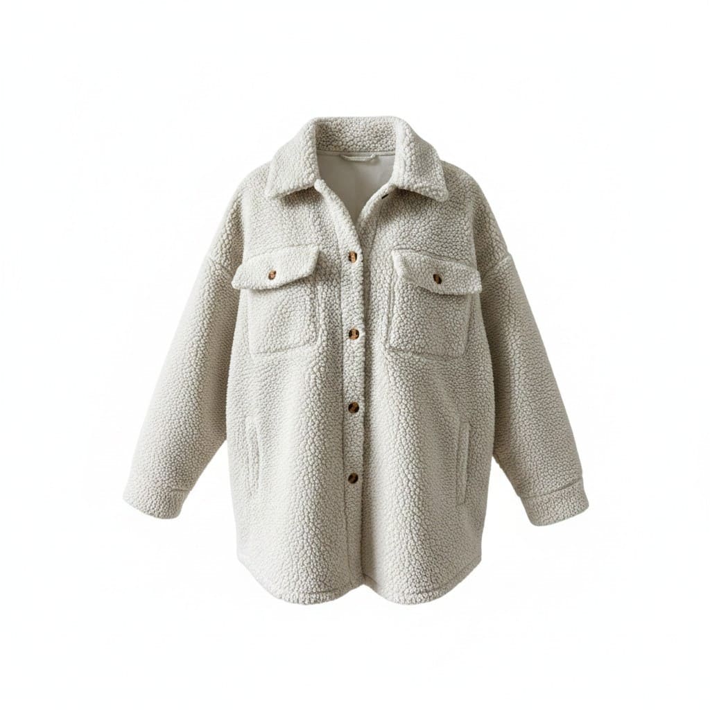 VESTE FROUFROU OVERSIZED CRÈME X-LARGE