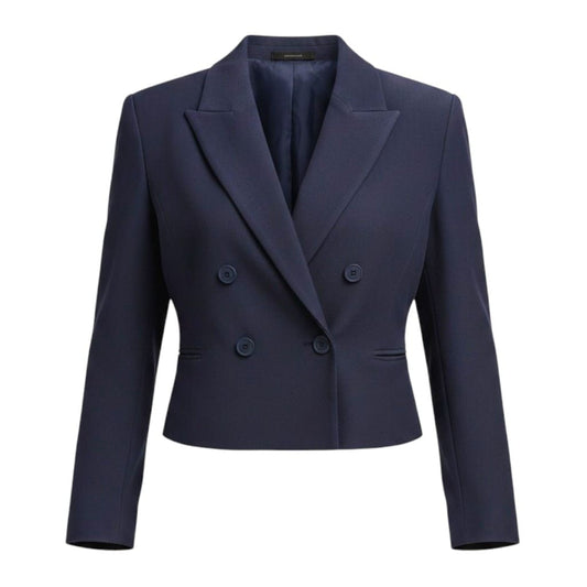 VESTON CROP BLEU MARIN DYNAMITE MEDIUM