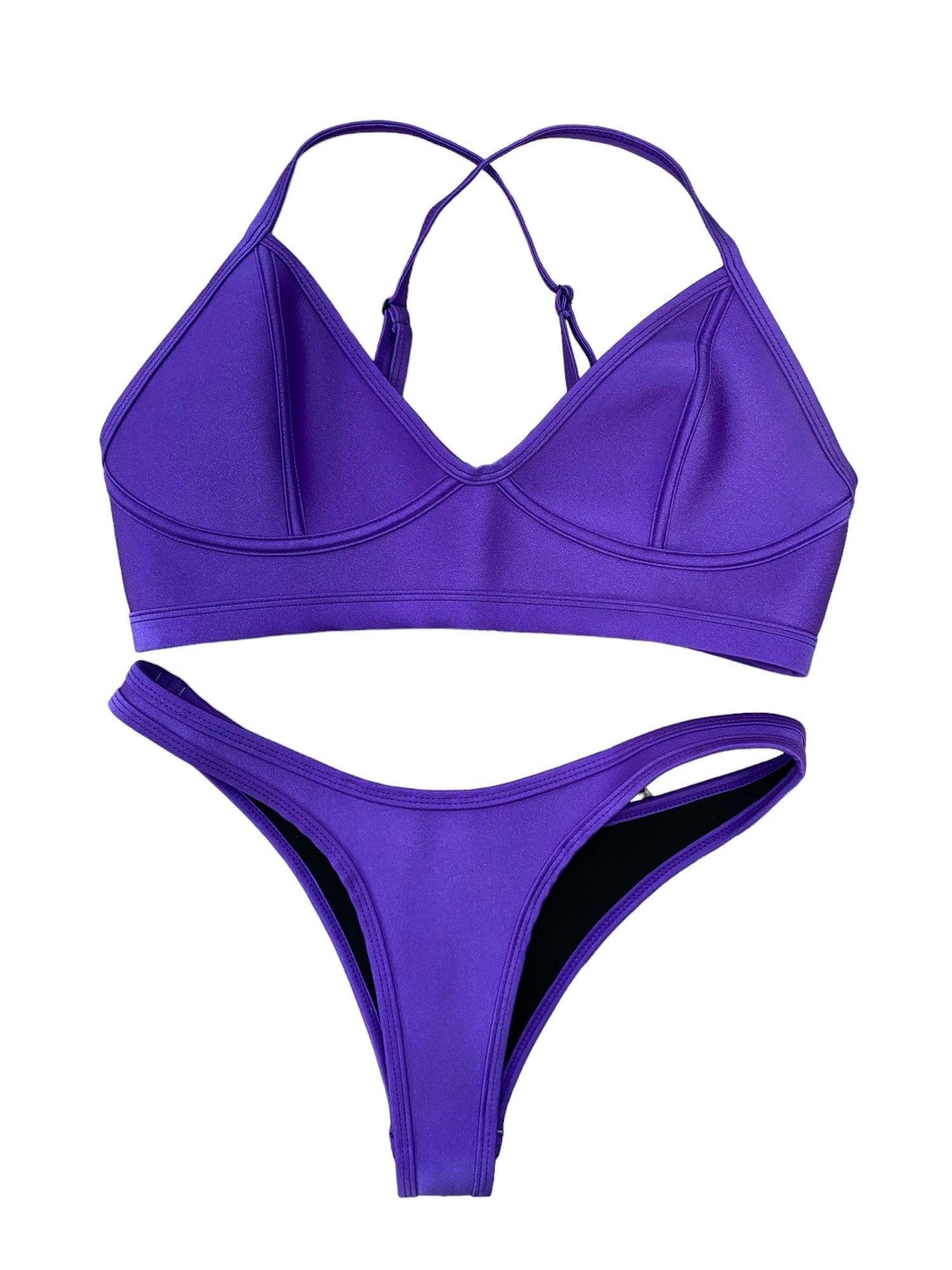 BAS NEUF MAUVE VIBRANT HOAKA SWIMWEAR MEDIUM - BTHRIFT